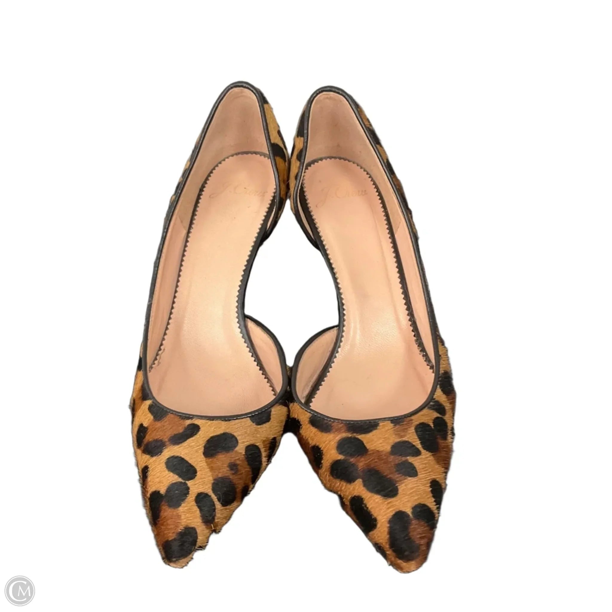 Shoes Heels Kitten By J. Crew In Animal Print, Size: 6