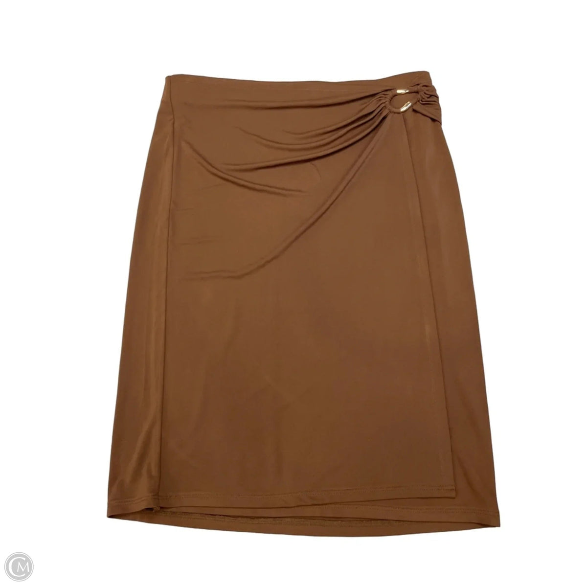 Skirt Midi By Loft In Brown, Size: Xl