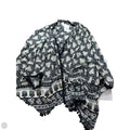 Shawl By Colleen Lopez In Black & Cream, Size: 2x