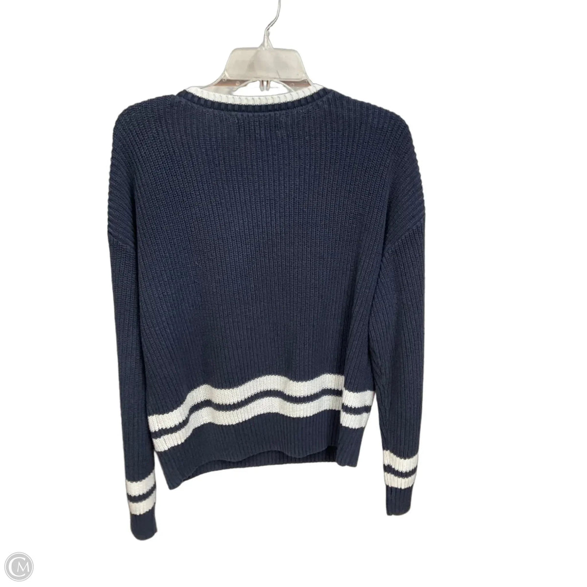 Sweater By Lucky Brand In Blue, Size: M