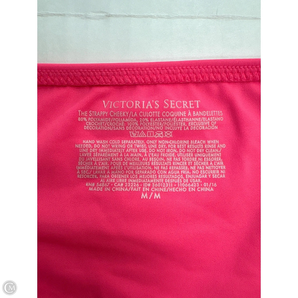 Swimsuit Bottom By Victorias Secret In Pink, Size: M