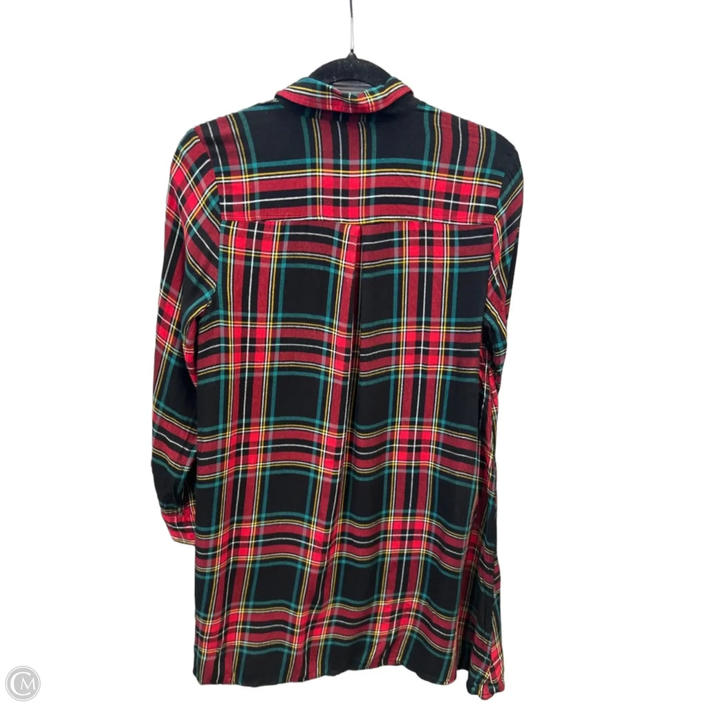 Dress Casual Short By Old Navy In Plaid Pattern, Size: S