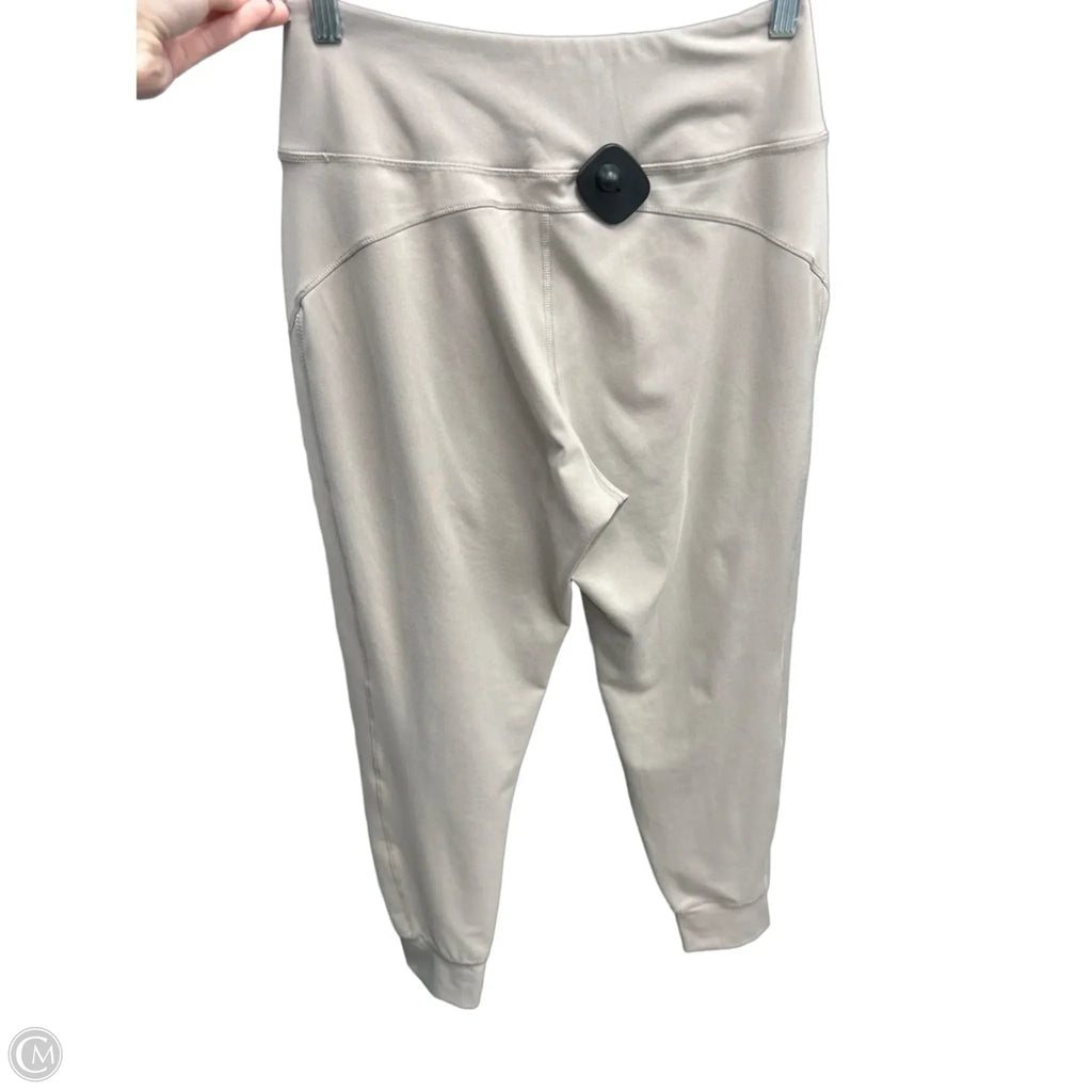 Athletic Pants By 90 Degrees By Reflex In Taupe, Size: S