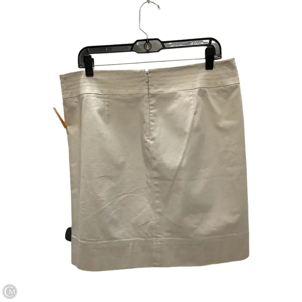 Skirt Mini & Short By Talbots In Tan, Size: 12