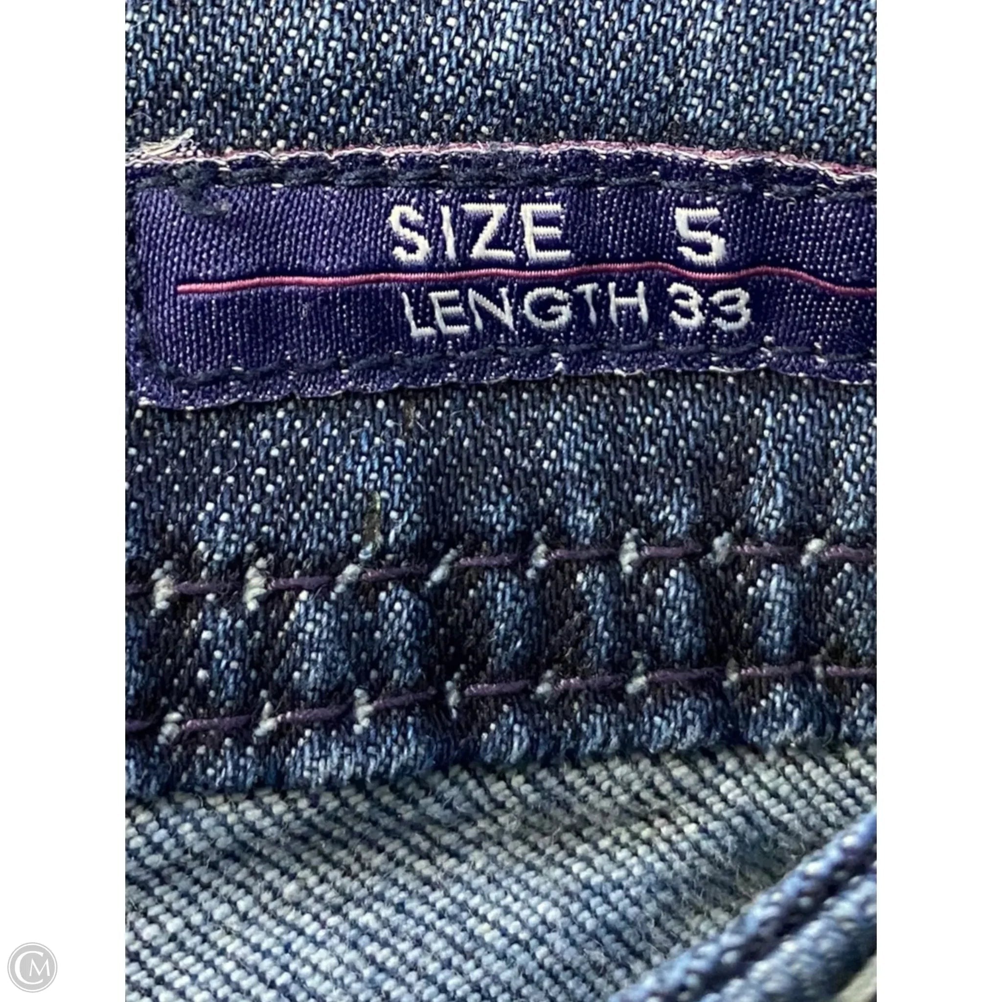 Jeans Skinny By Vigoss In Blue Denim, Size: 6