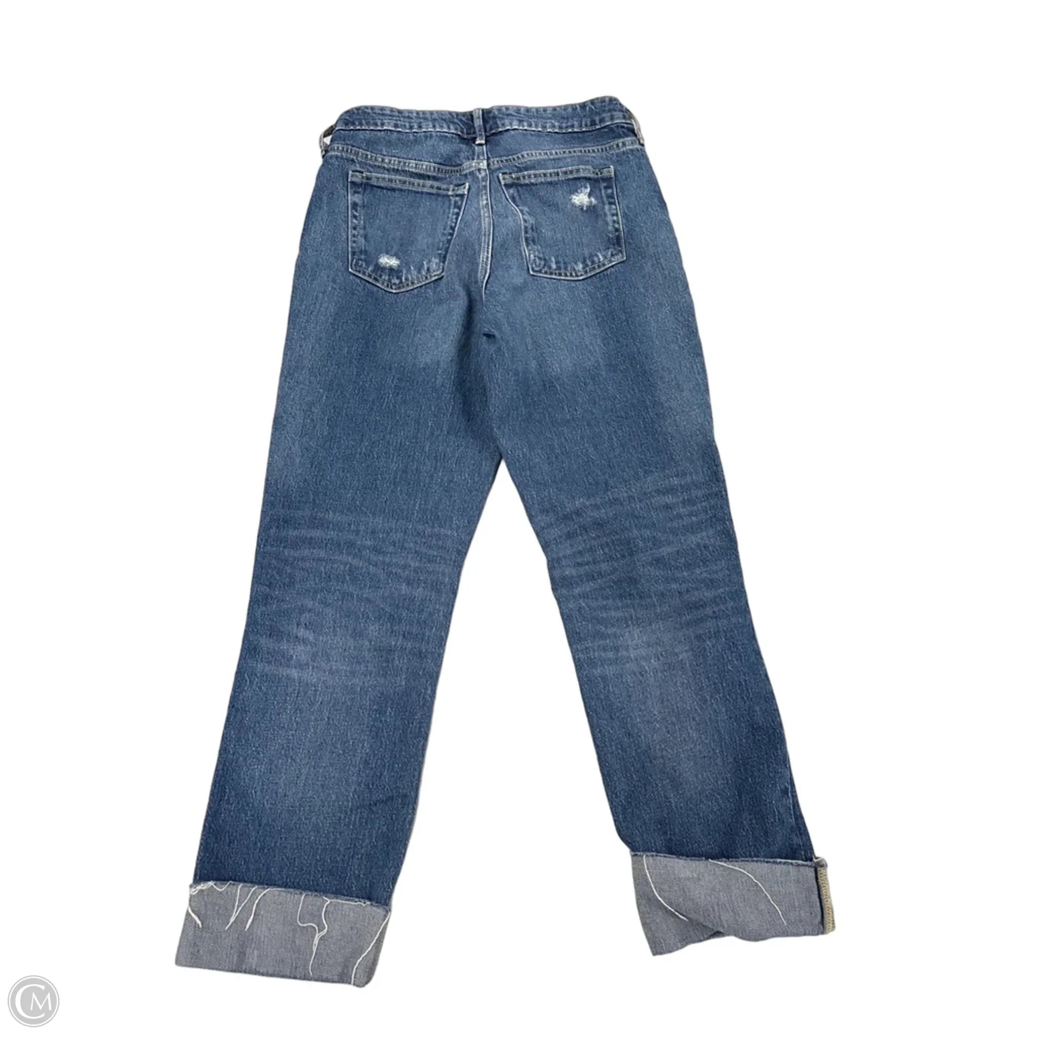 Jeans Straight By Free Assembly In Blue Denim, Size: 6
