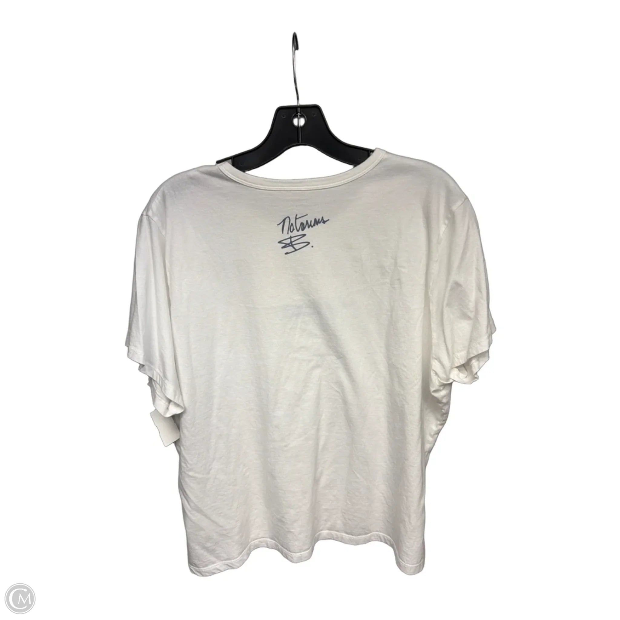 Top Short Sleeve By Abercrombie And Fitch In White, Size: Xl