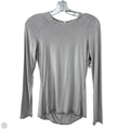 Athletic Top Long Sleeve Crewneck By Lululemon In Grey, Size: 6