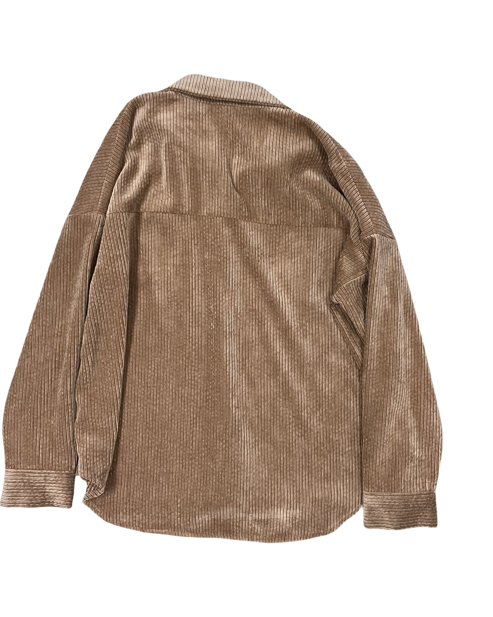 Jacket Shirt By Maurices In Gold, Size:L