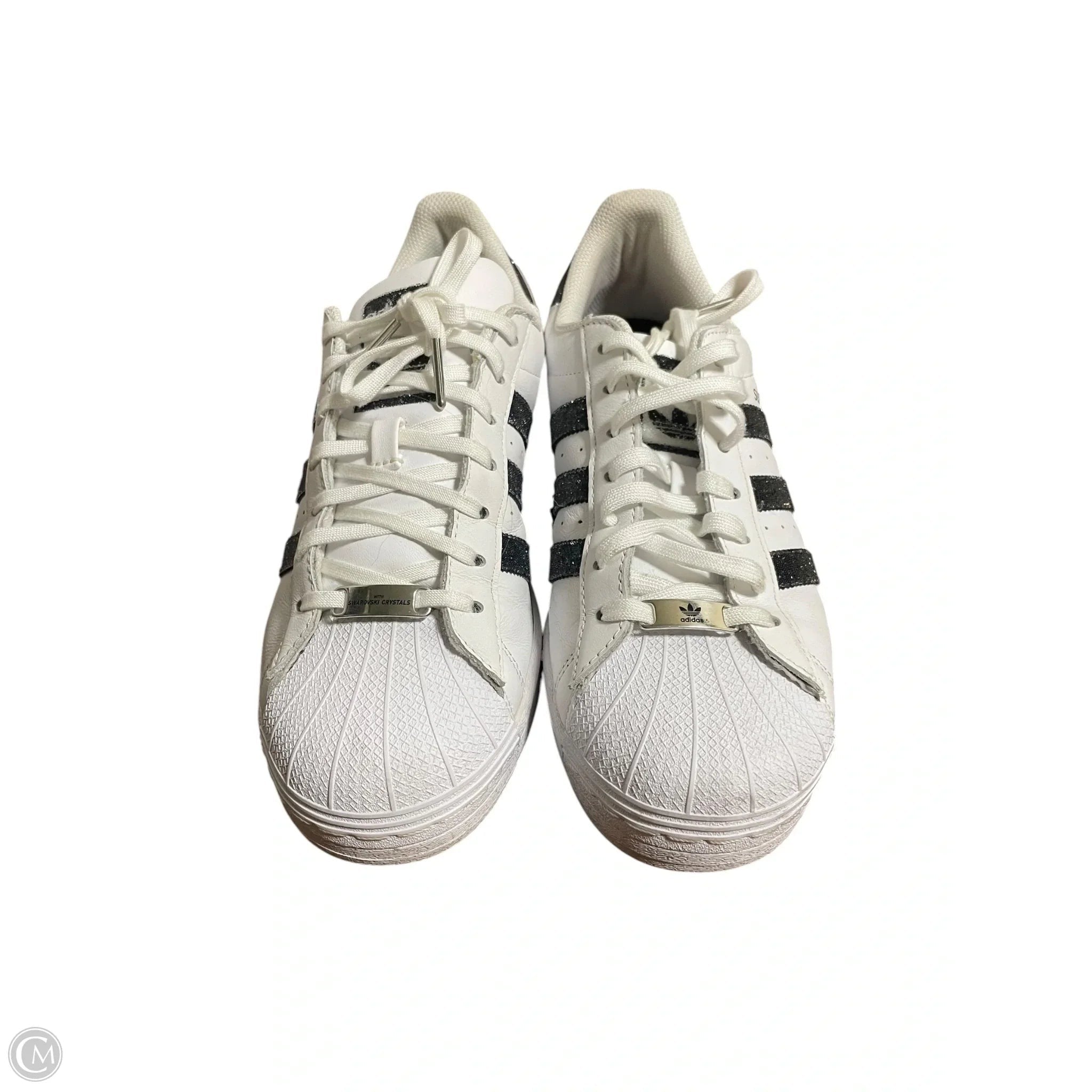 Shoes Athletic By Adidas In White, Size: 7.5