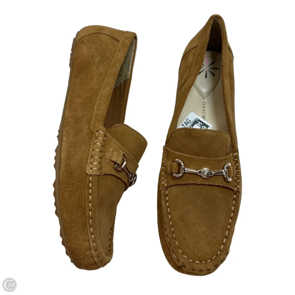 Shoes Flats By Isaac Mizrahi Live Qvc In Tan, Size: 10