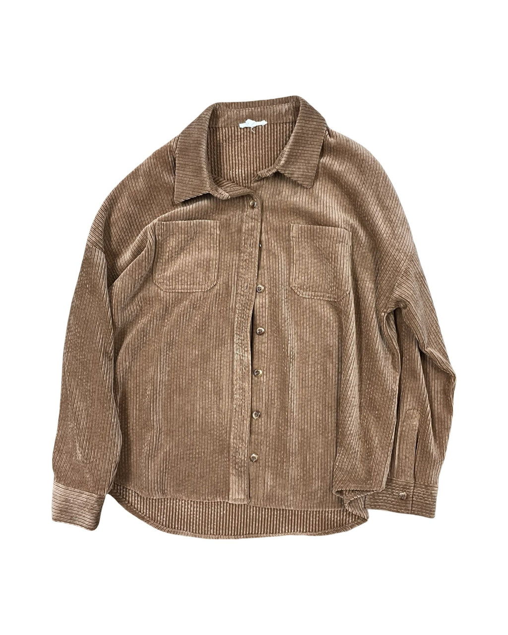 Jacket Shirt By Maurices In Gold, Size:L