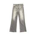 Jeans Wide Leg By 7 For All Mankind In Grey, Size:18