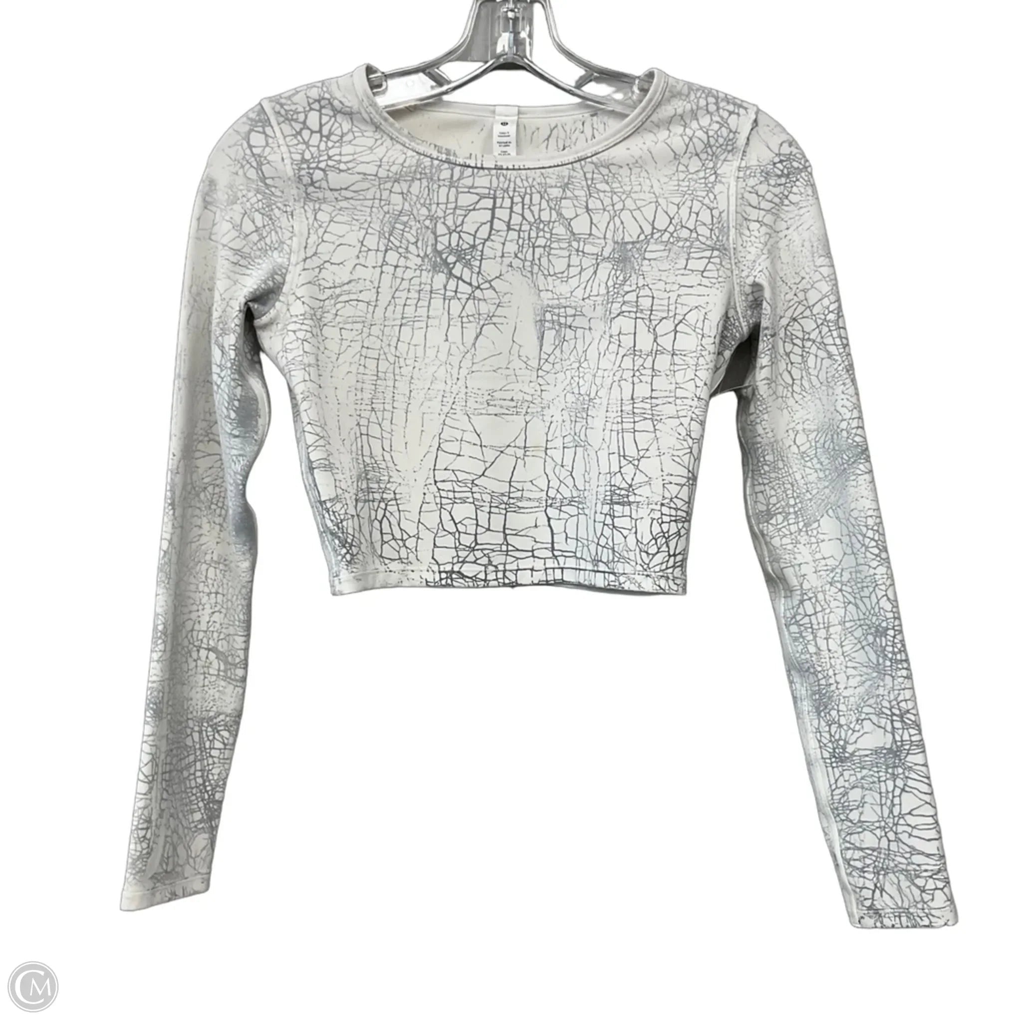 Athletic Top Long Sleeve Crewneck By Lululemon In Multi-colored, Size: 2