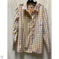 Top Long Sleeve By L.l. Bean In Pink & Yellow, Size: 2x