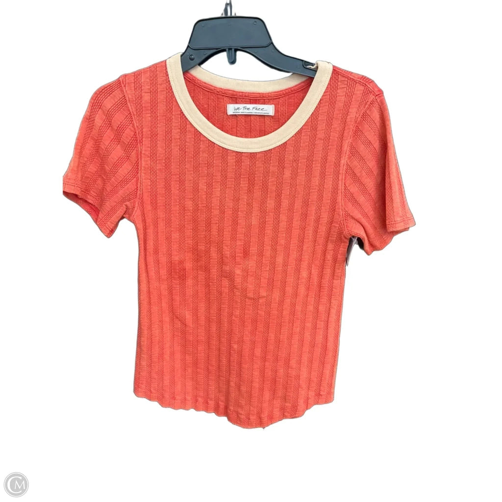 Top Short Sleeve By We The Free In Red, Size: M