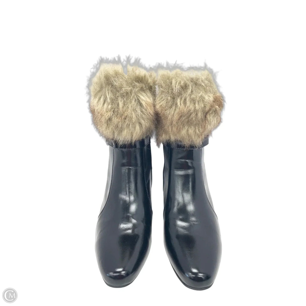 Boots Ankle Heels By Cmc In Black, Size: 11