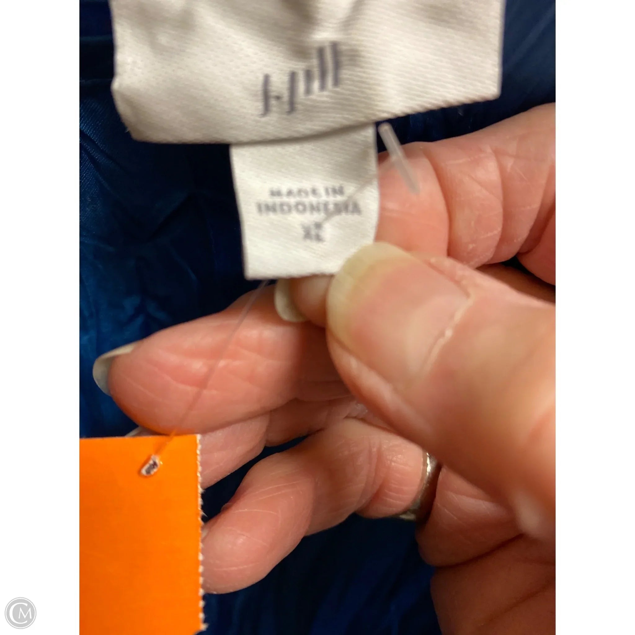 Top Sleeveless By J. Jill In Blue, Size: Xl