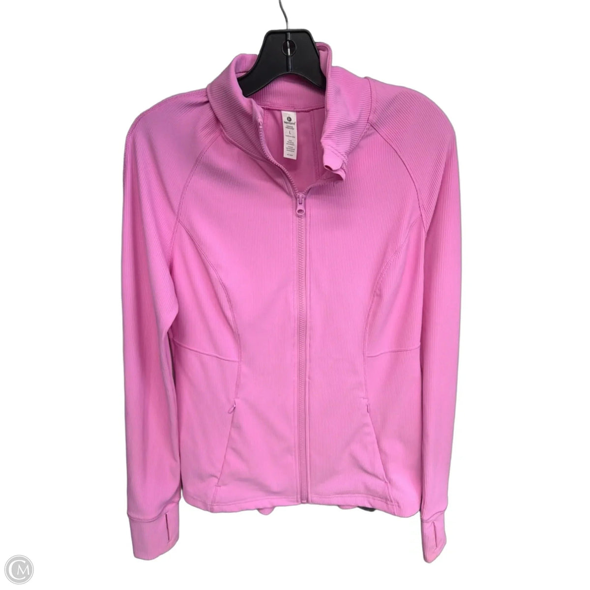 Athletic Jacket By 90 Degrees By Reflex In Pink, Size: L