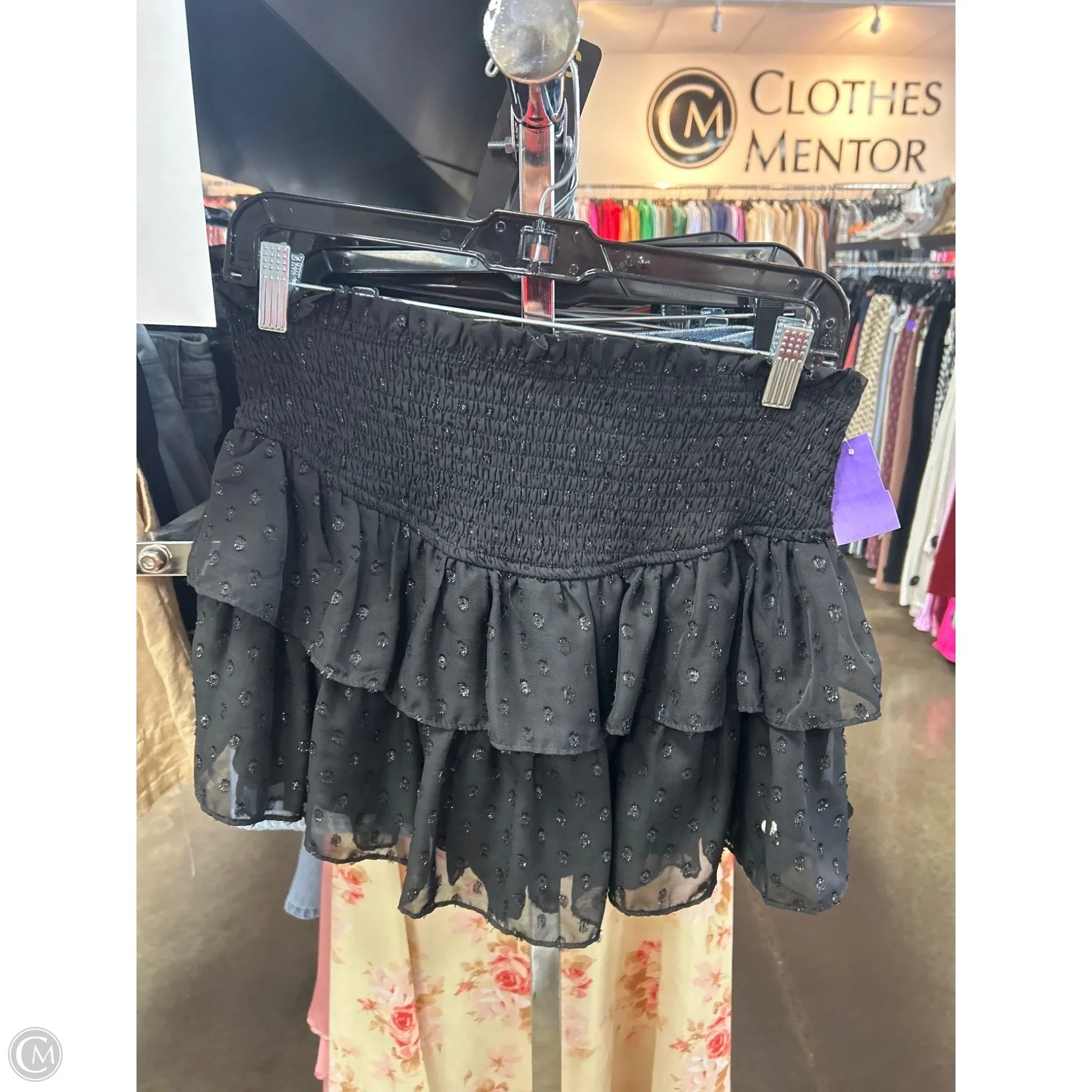 Skort By Clothes Mentor In Black, Size: M