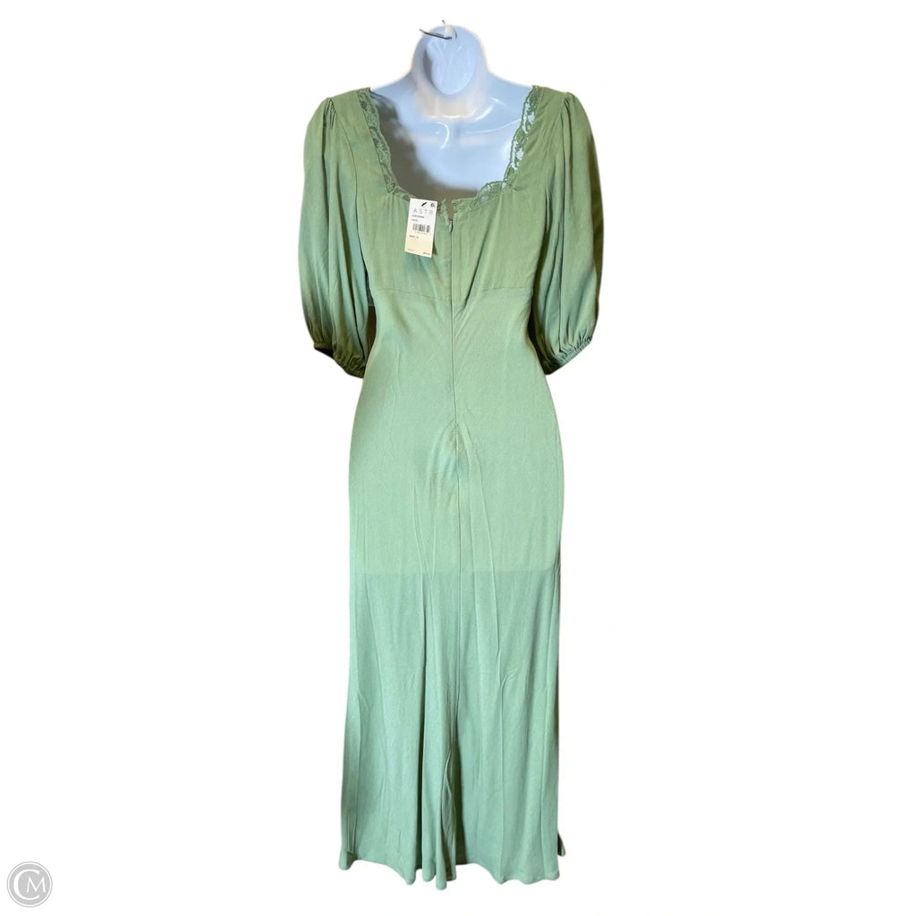 Dress Casual Midi By Astr In Green, Size: S
