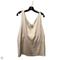 Top Sleeveless By Ekouaer In Cream, Size: Xxl