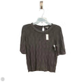Top Short Sleeve By Talbots In Black, Size: S
