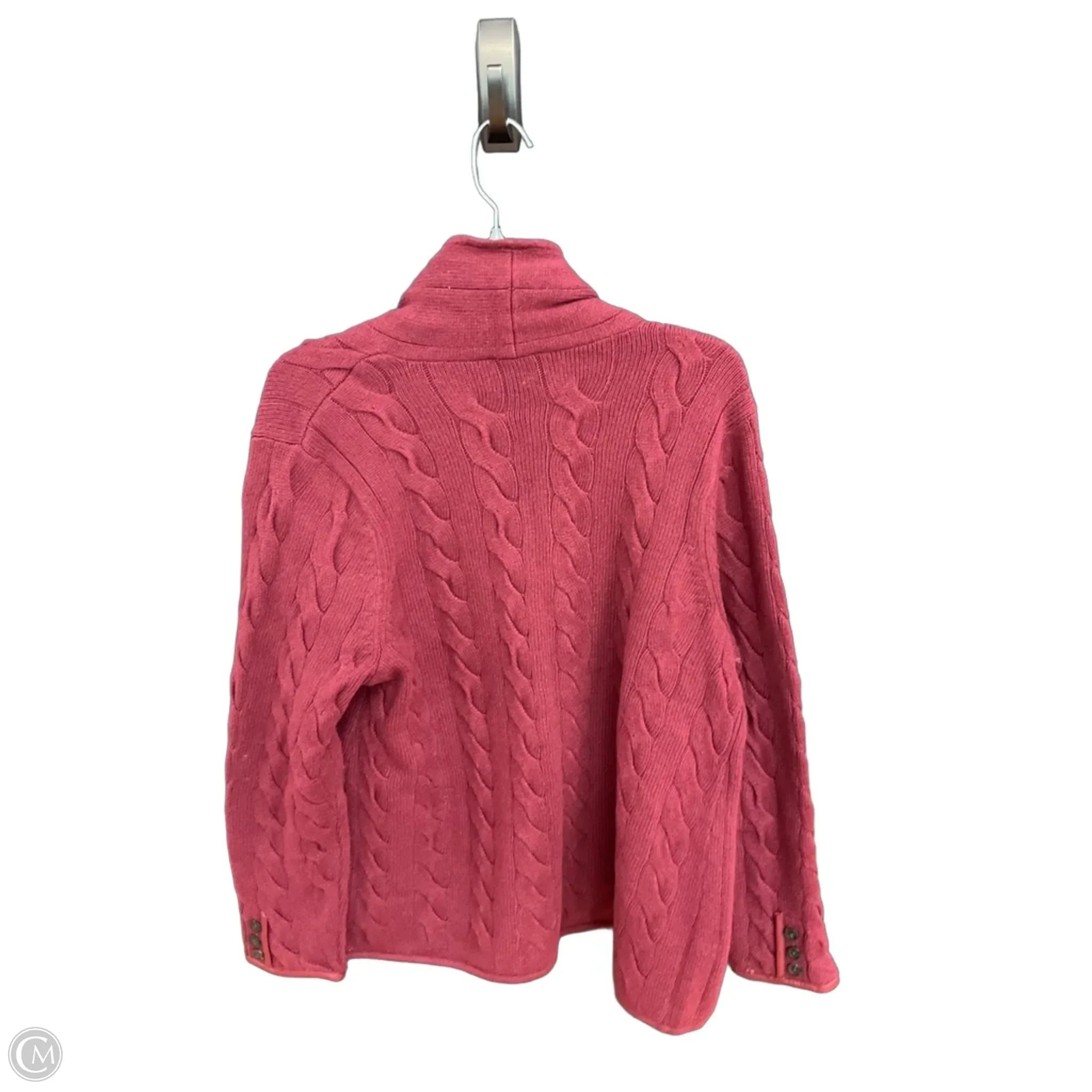 Cardigan By Talbots In Red, Size: Xlp