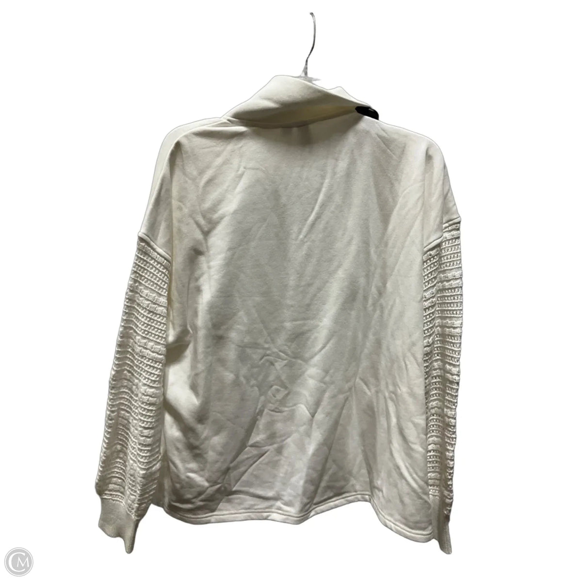Top Long Sleeve By Grace + Karma In Cream, Size: L