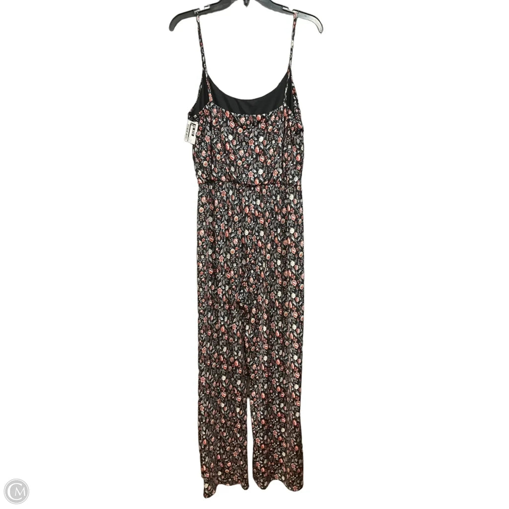 Jumpsuit By Gilli In Floral Print, Size: L