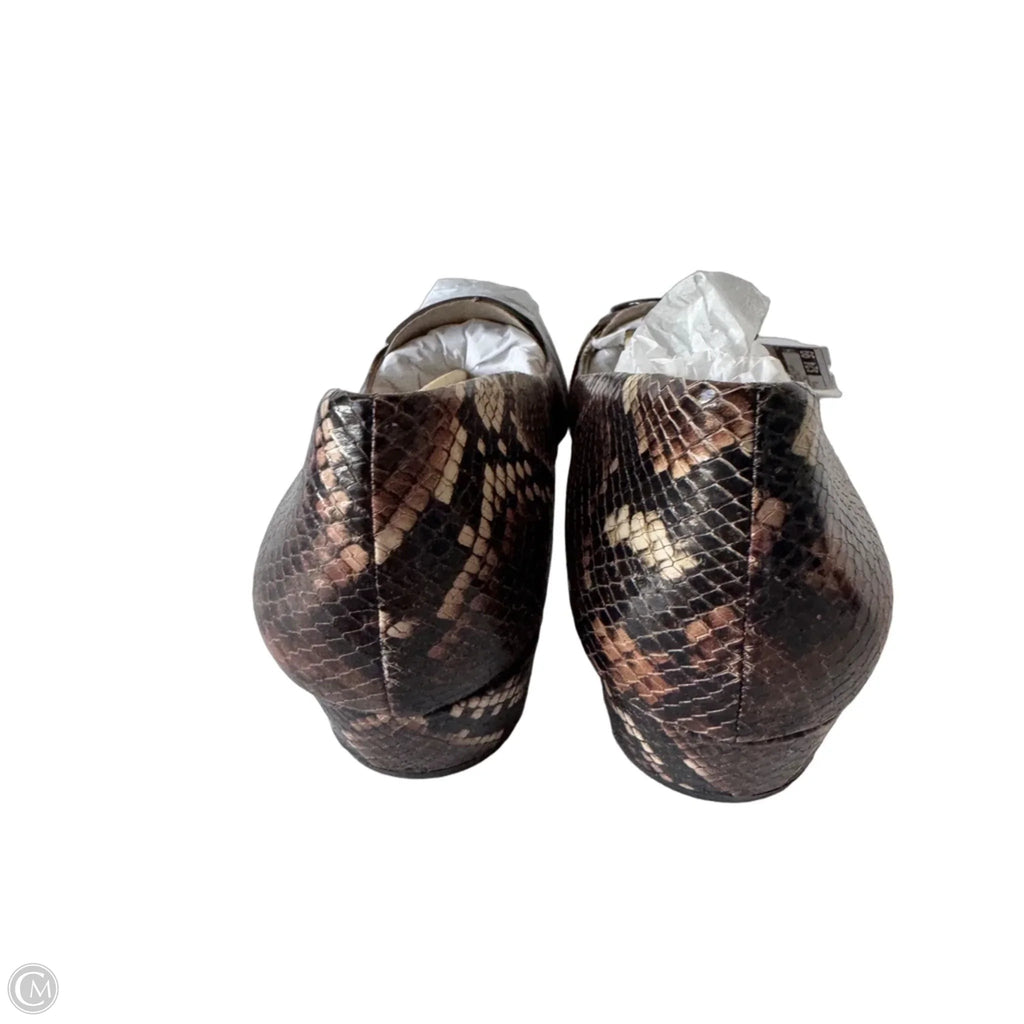 Shoes Heels Block By Naturalizer In Snakeskin Print, Size: 12