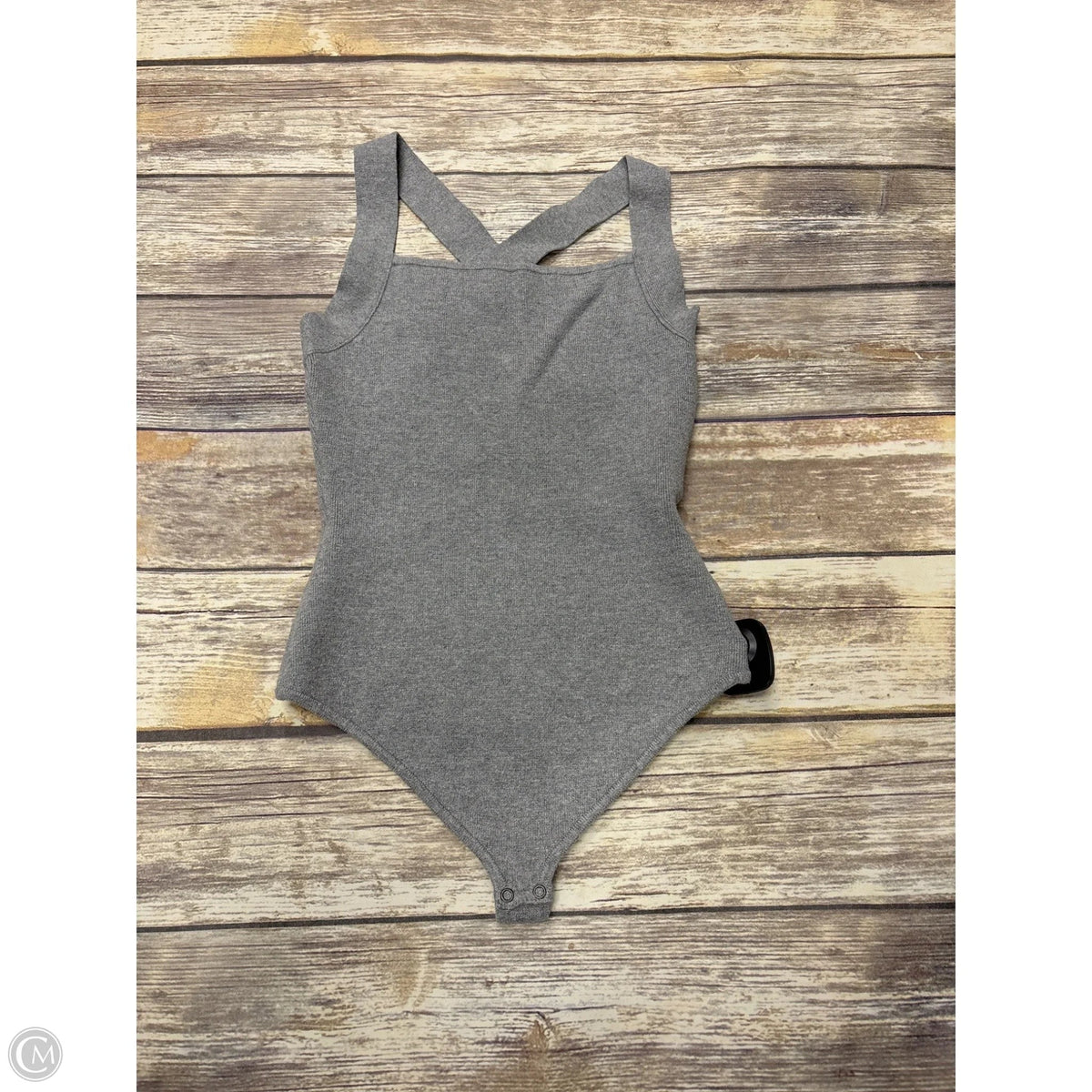 Bodysuit By Abercrombie And Fitch In Grey, Size: M