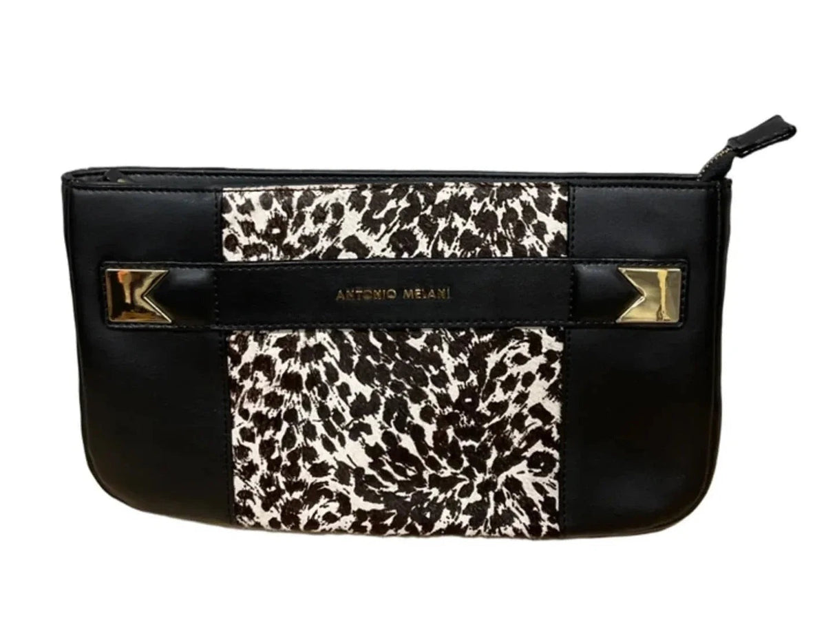 Clutch Leather By Antonio Melani, Size: Large
