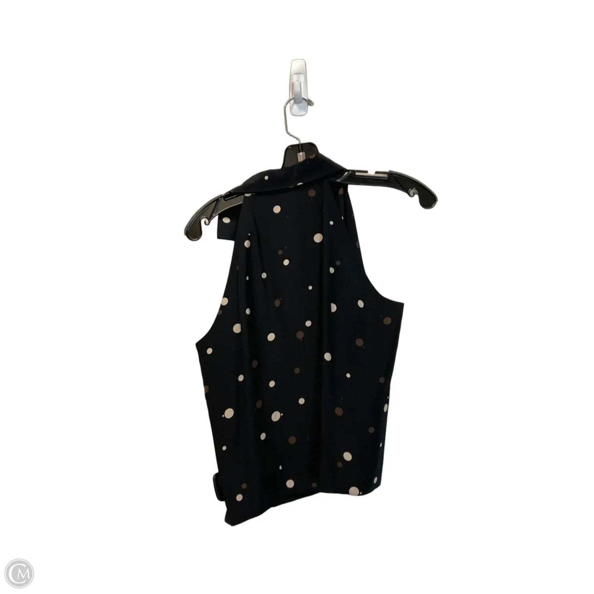 Top Sleeveless By Carlisle In Black, Size: S