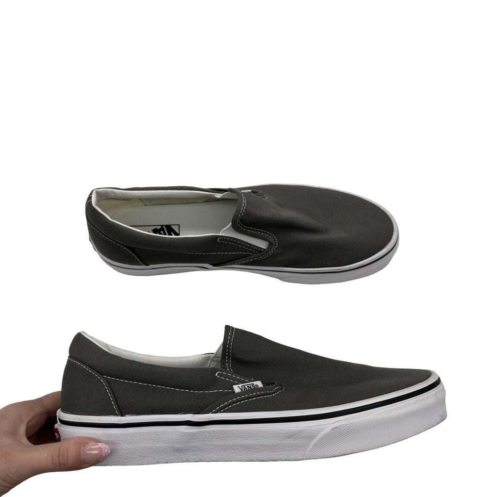 Shoes Sneakers By Vans In Grey, Size:10.5
