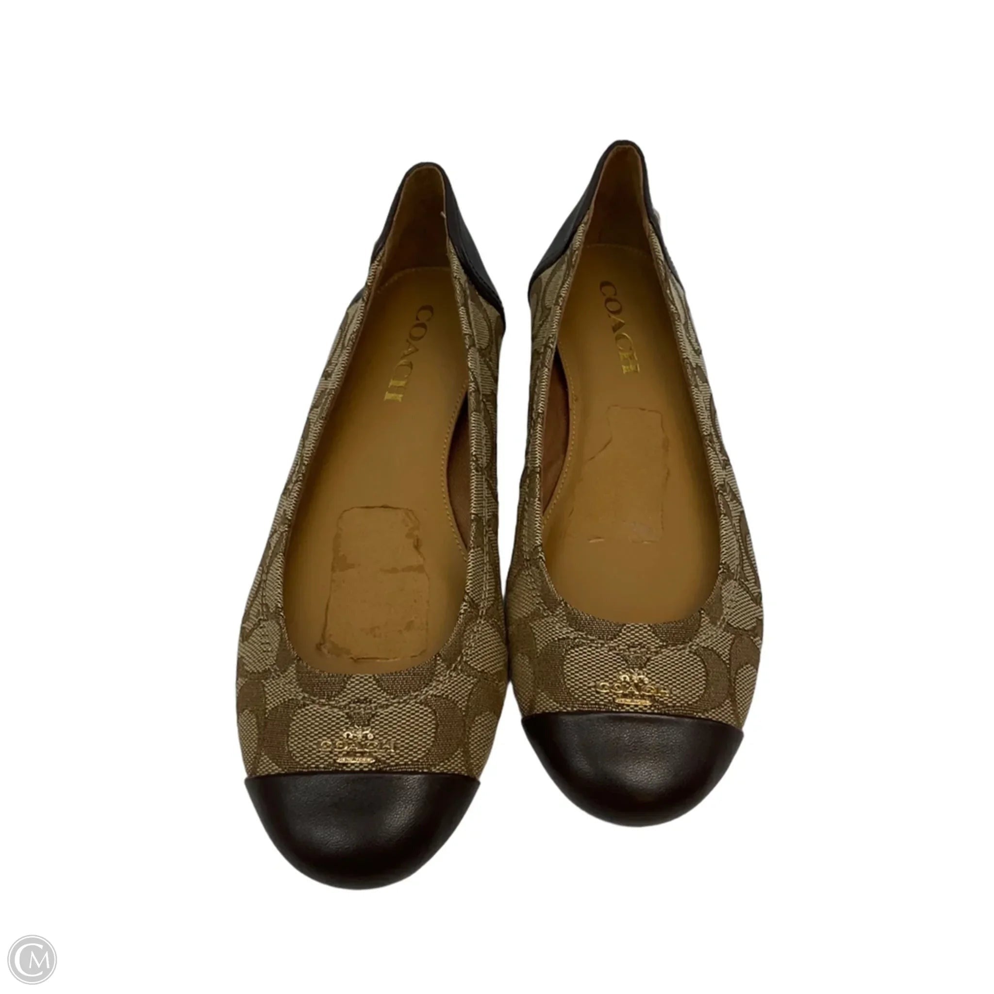Shoes Designer By Coach In Brown, Size: 6.5