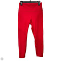 Athletic Leggings By Lululemon In Red, Size: M
