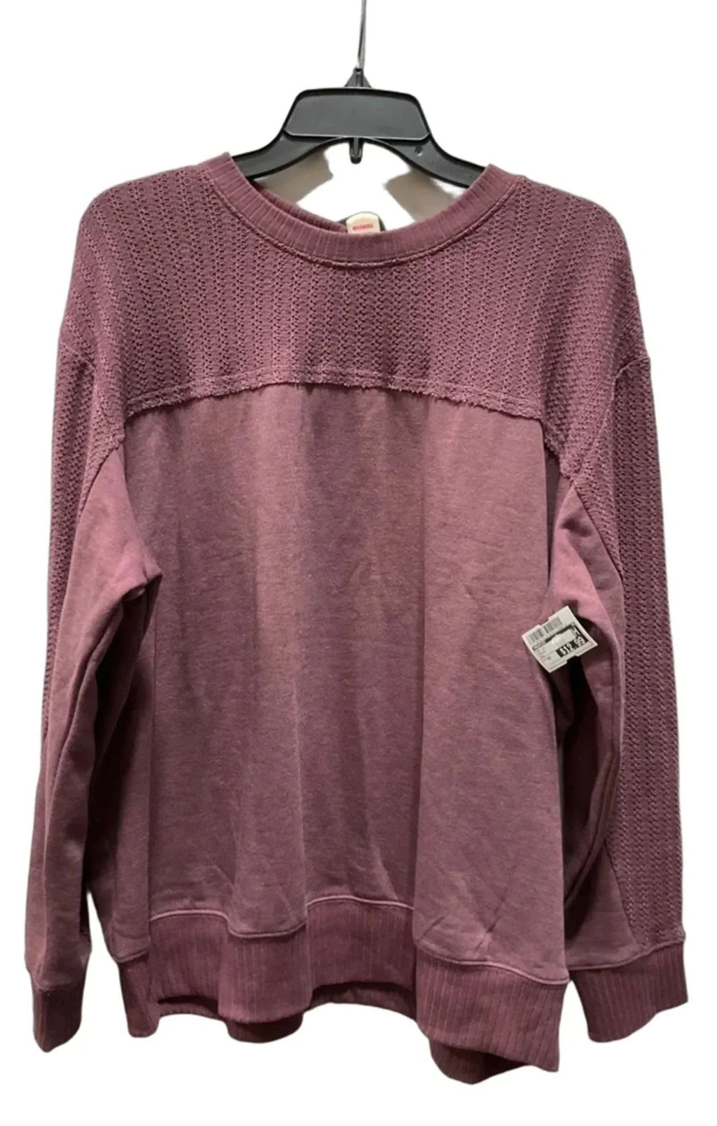 Top Long Sleeve By Maurices In Maroon, Size: 0x