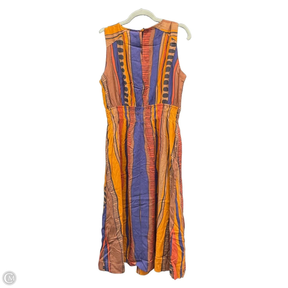Dress Casual Midi By Umgee In Blue & Orange, Size: M