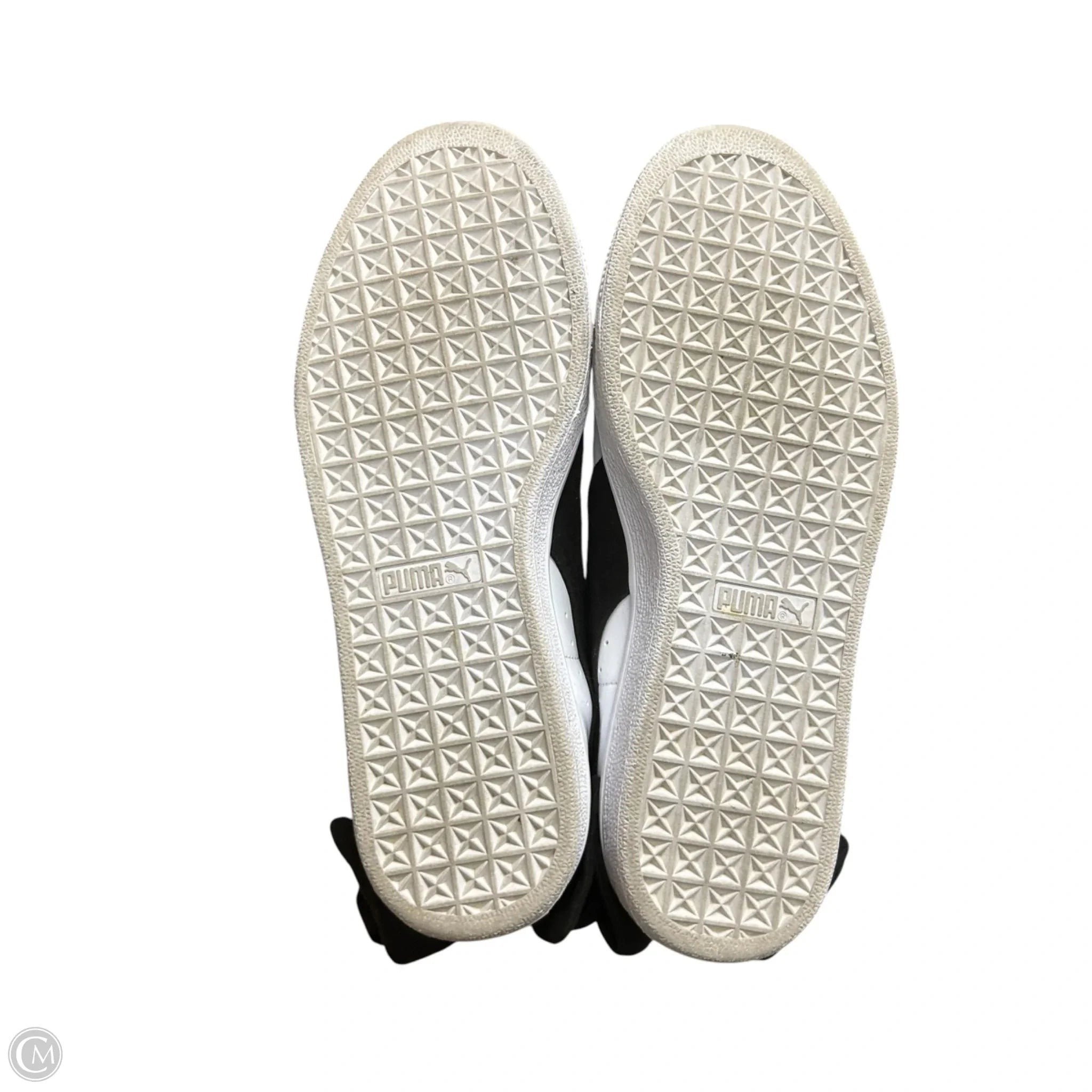 Shoes Sneakers By Puma In Black & White, Size: 9