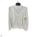 Sweater By Loft In Cream, Size: S