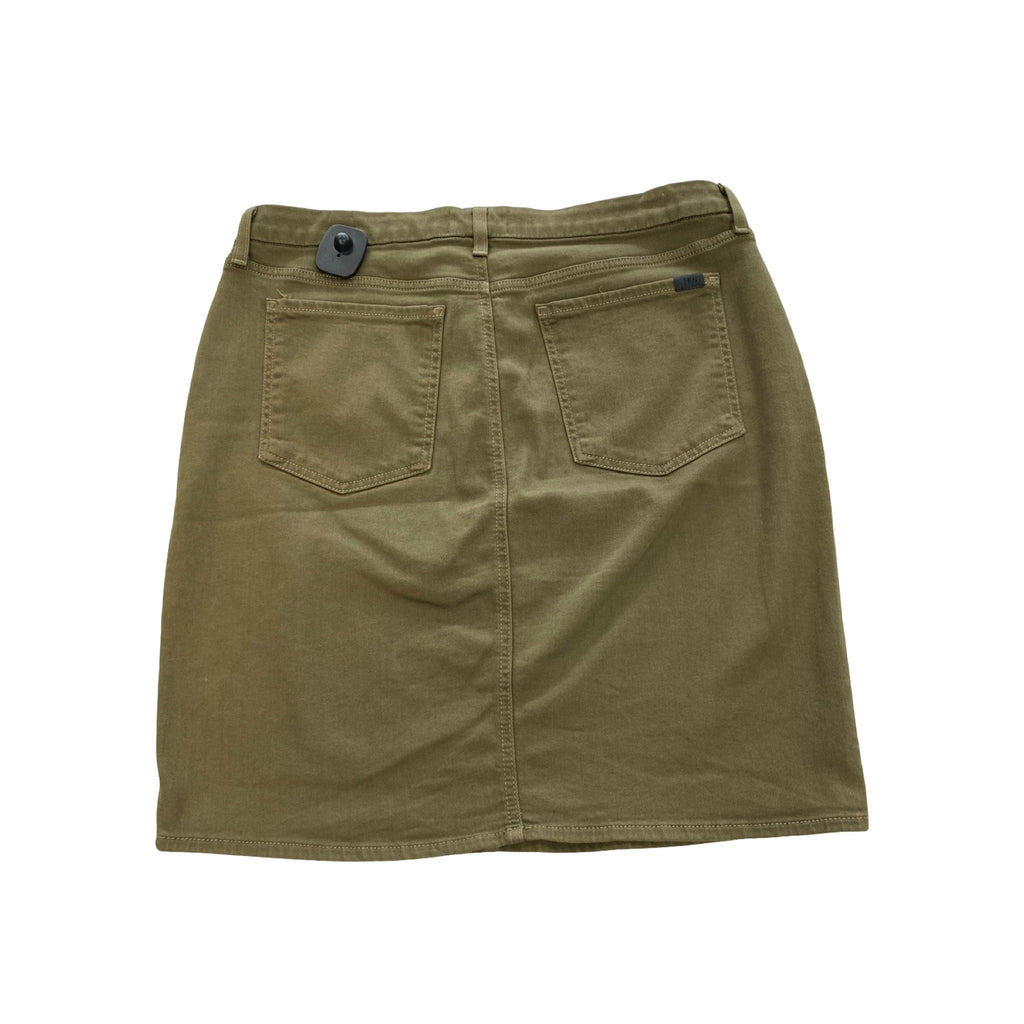 Skirt Mini & Short By 7 For All Mankind In Green, Size:12