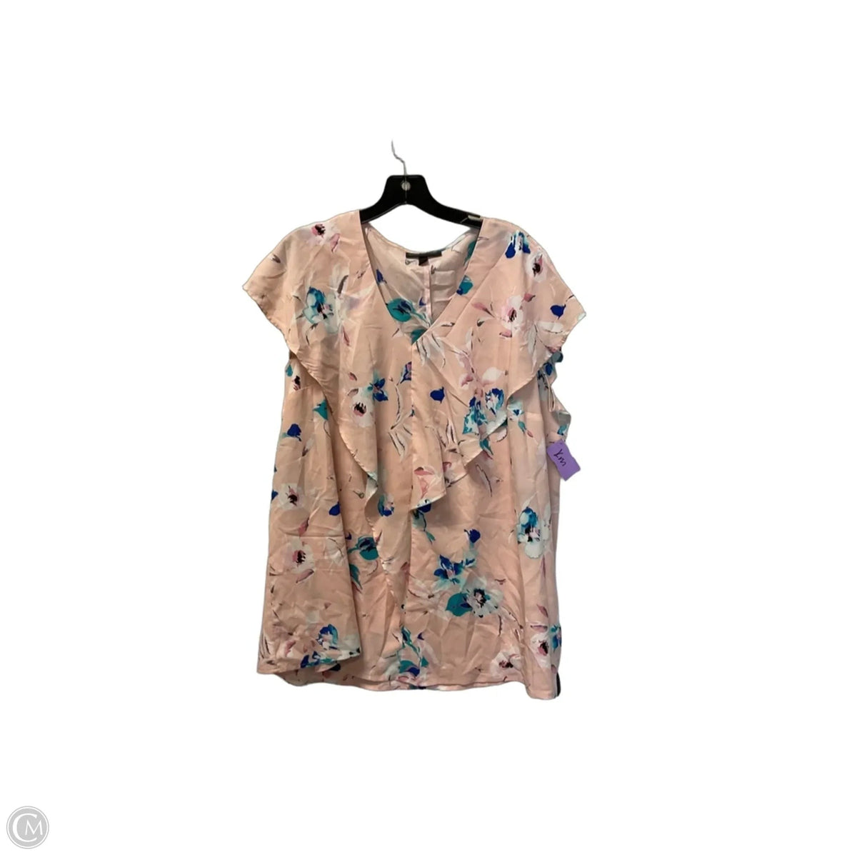 Top Sleeveless By Lane Bryant In Pink, Size: 18