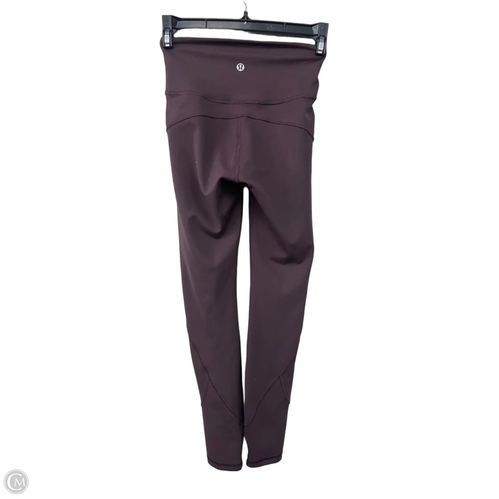 Athletic Leggings By Lululemon In Brown, Size: 2