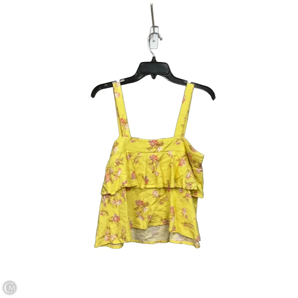 Top Sleeveless By Abound In Floral Print, Size: S