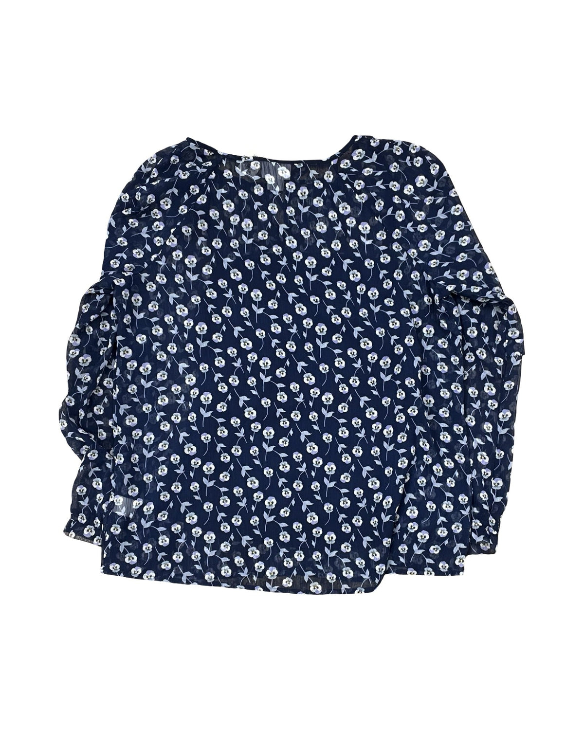 Top Ls By Liz Claiborne In Blue, Size:L