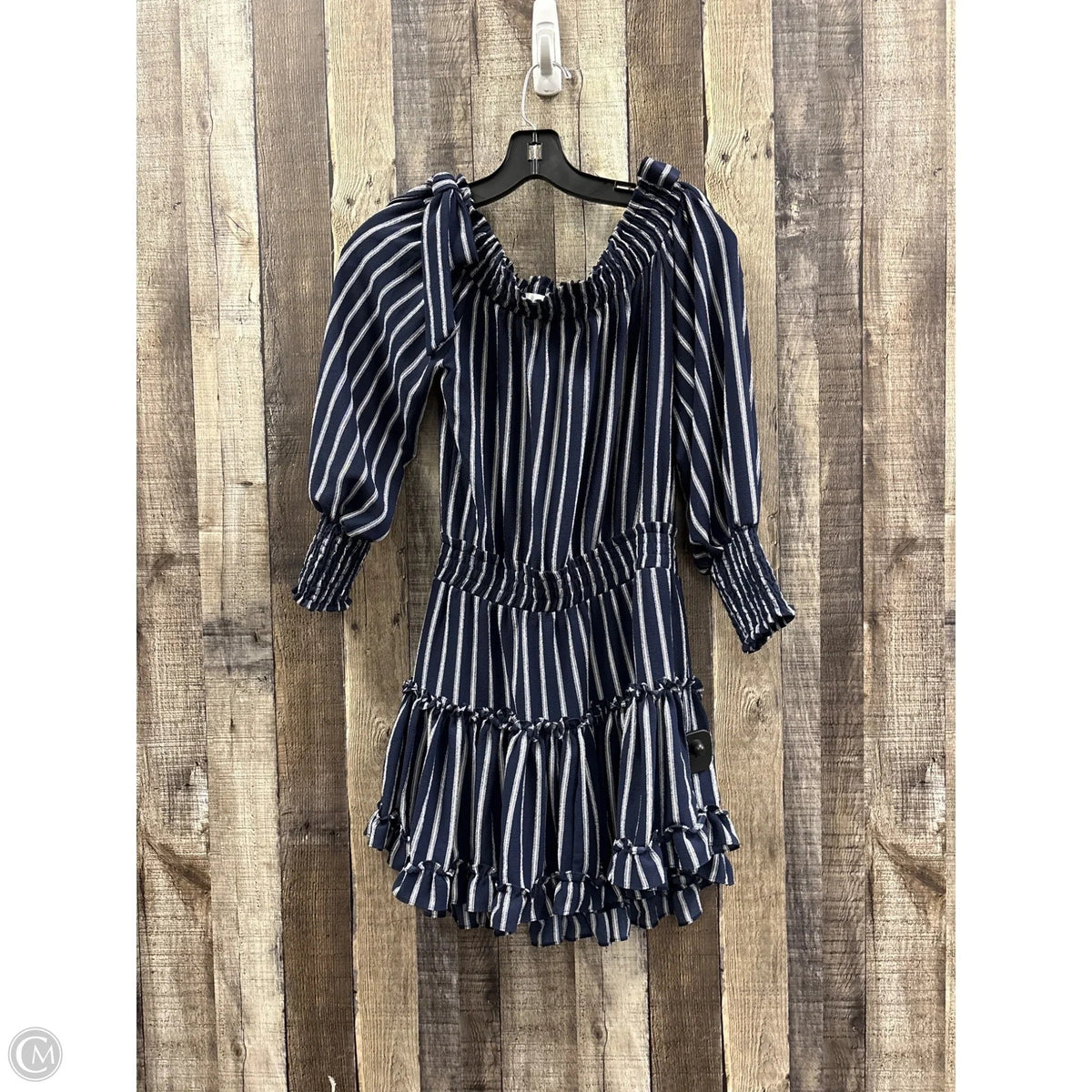 Dress Designer By Misa In Striped Pattern, Size: Xs