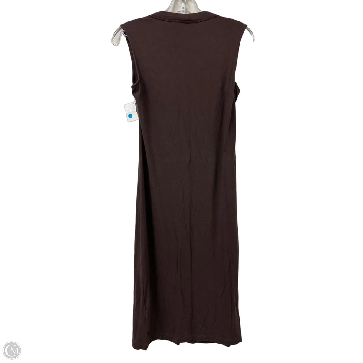 Dress Casual Midi By Banana Republic In Brown, Size: M