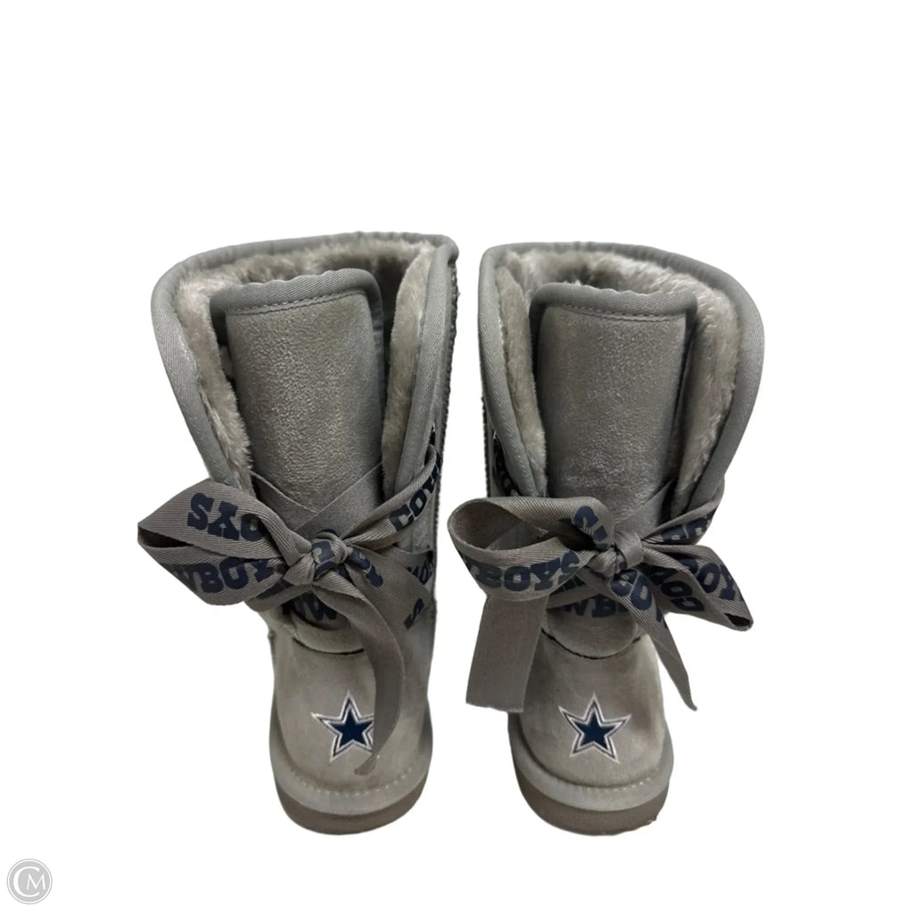 Boots Snow By Clothes Mentor In Grey, Size: 10