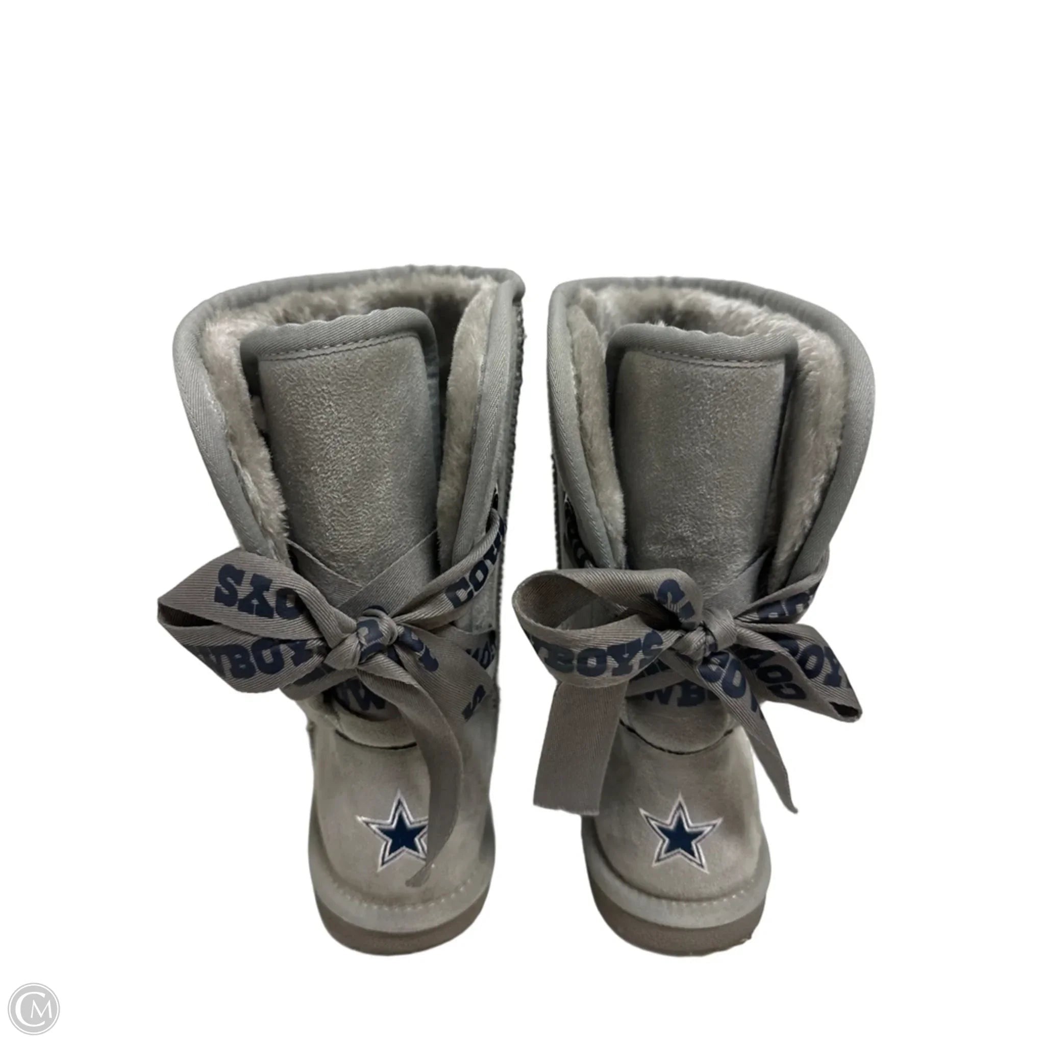 Boots Snow By Clothes Mentor In Grey, Size: 10
